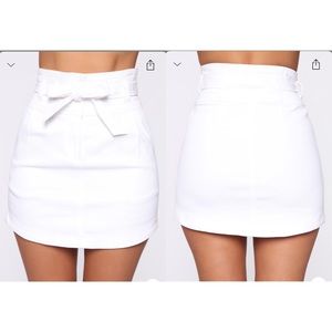 Leading The Way Tie Waist Skirt